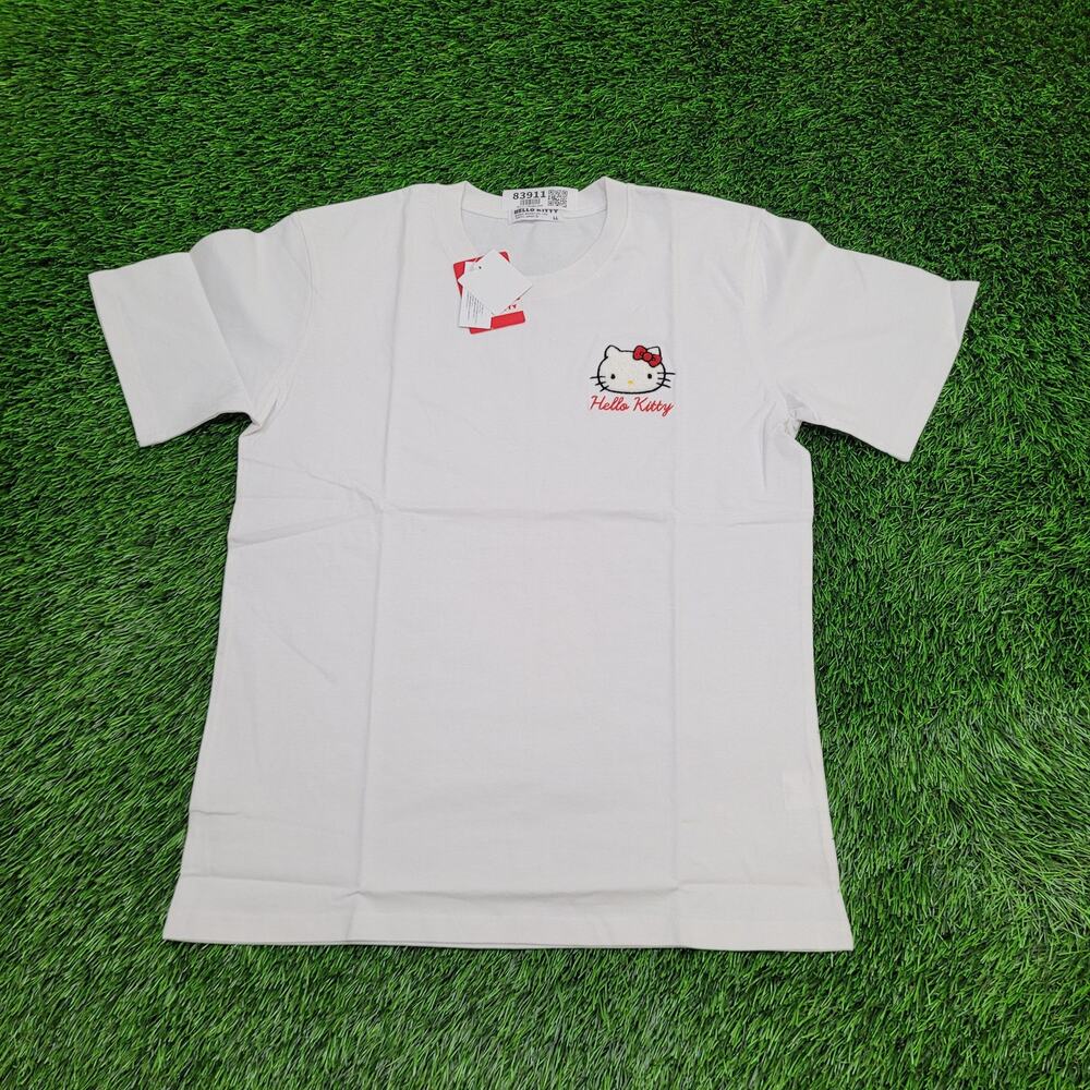 Hello-Kitty Sanrio Shirt Womens XL/2XL 20x25 White Kawaii